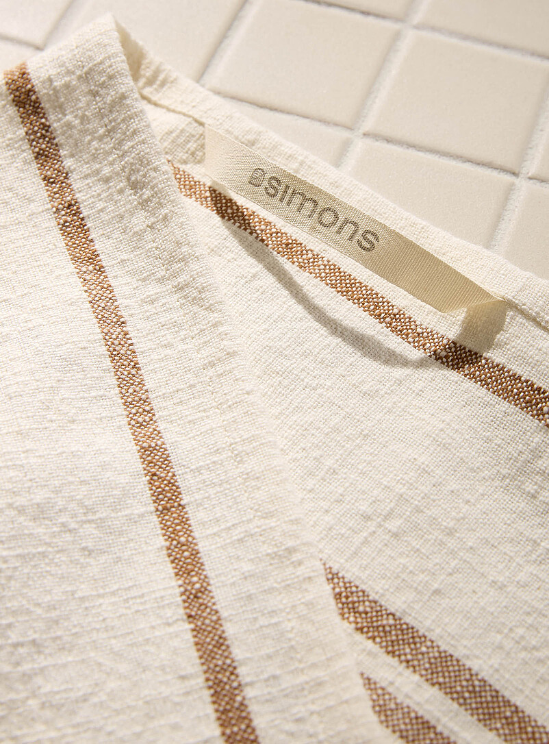 Bistro stripes tea towel product image 2