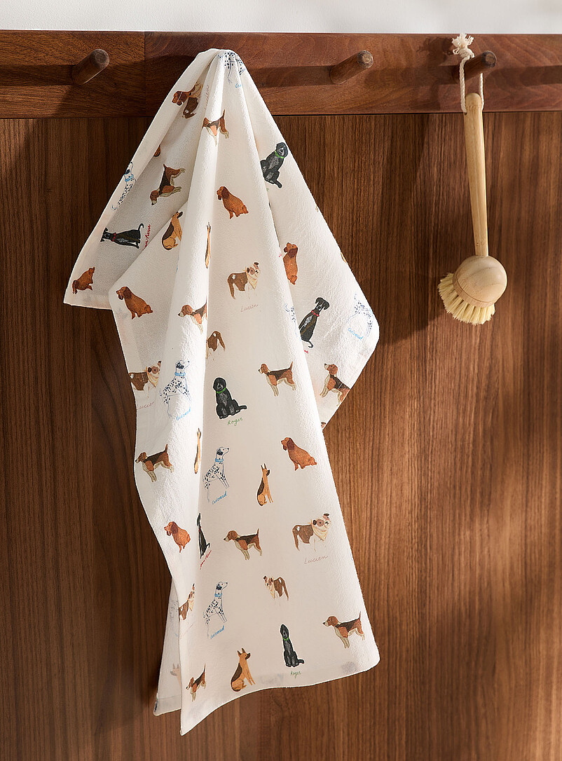 Colourful Pattern Tea Towel
