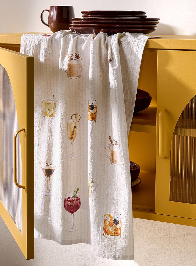 Colourful Pattern Tea Towel