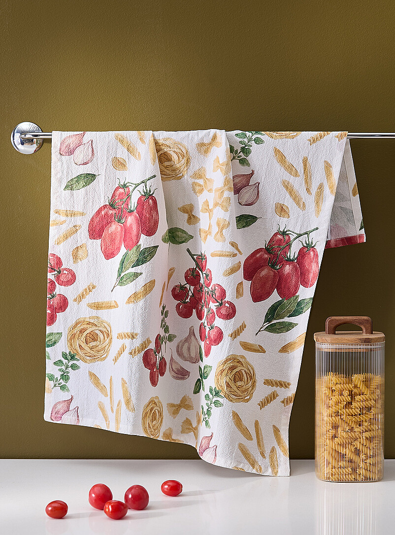 Colourful Pattern Tea Towel