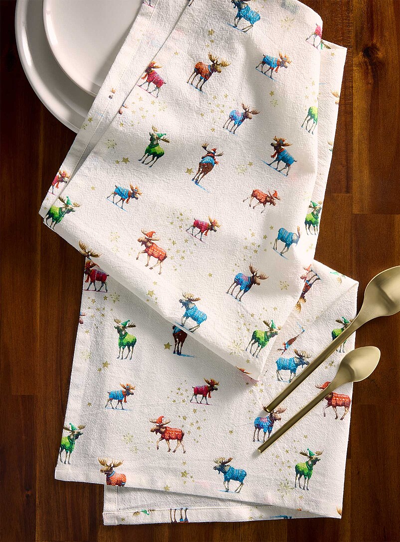 Colourful Pattern Tea Towel
