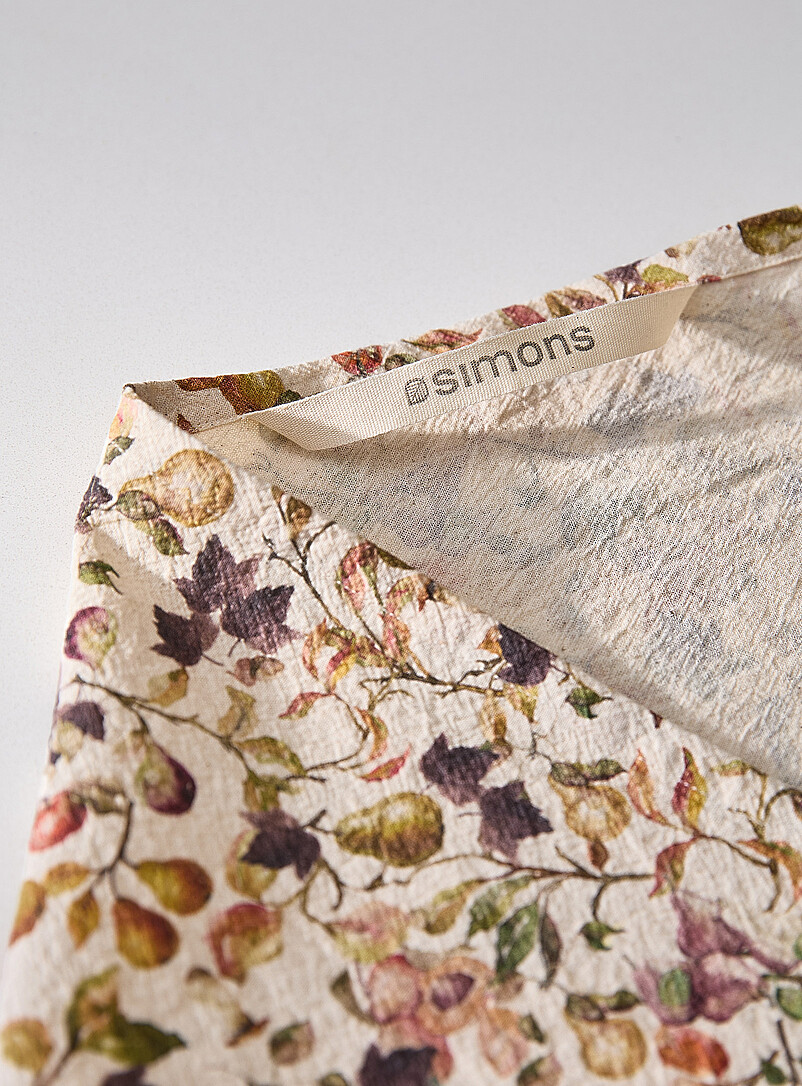 Autumn pattern tea towel product image 2