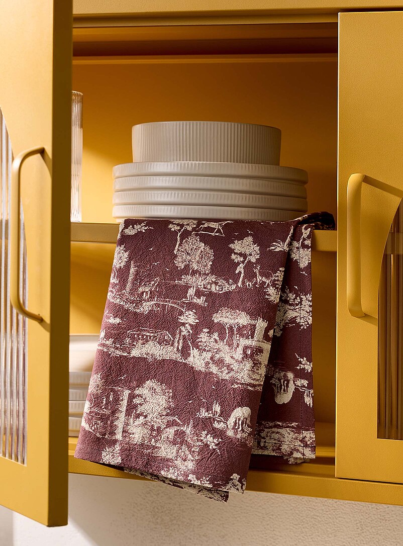 Autumn Pattern Tea Towel