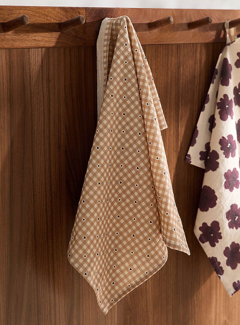Autumn Pattern Tea Towel