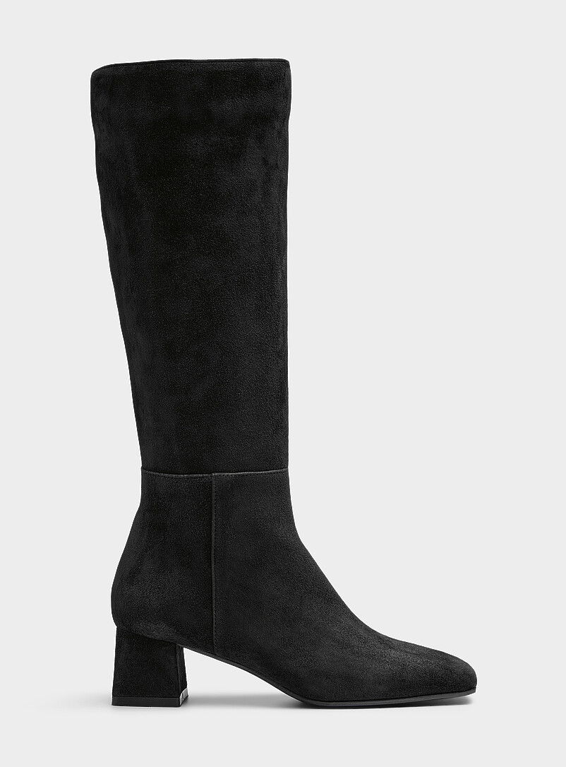 Square-toe block-heel boots Exclusive collection from Italy Women product image 2