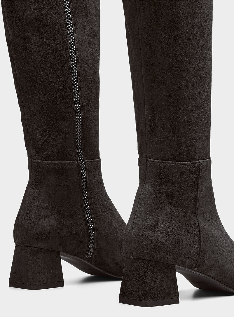 Square-toe block-heel boots Exclusive collection from Italy Women product image 3