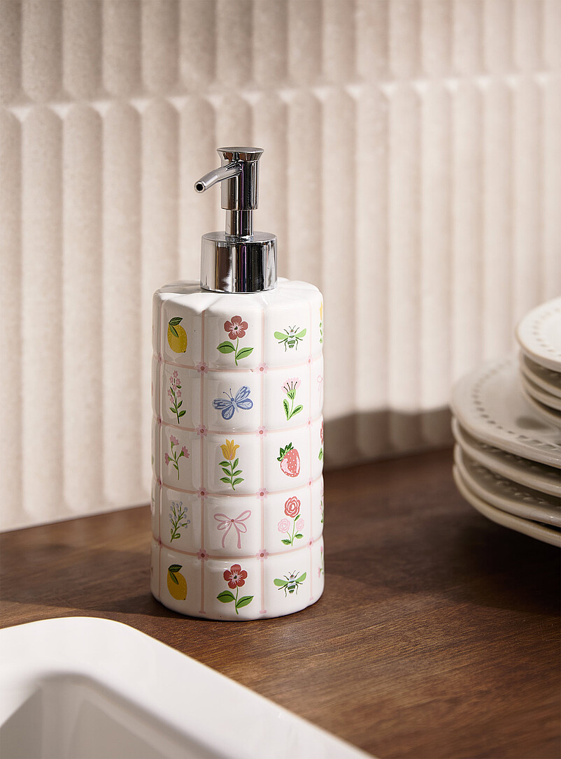 Summer tiles soap pump | Simons Maison | Bathroom Accessories ...
