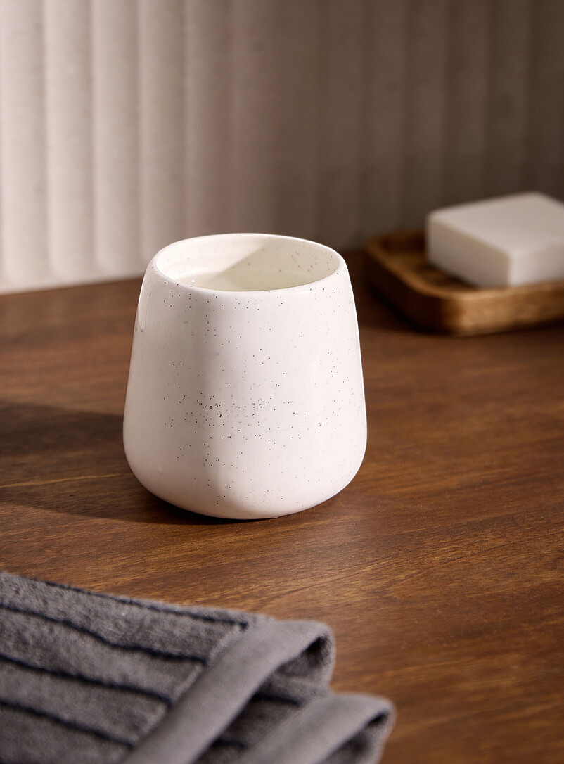 Speckled ceramic glass product image (primary)
