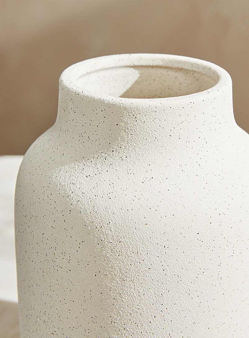Textured speckled vase product image 2