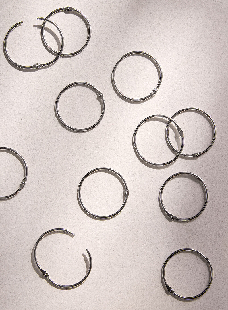 Circular shower hooks Set of 12 product image 2