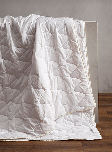 La couette coton et laine Bourre l&eacute;g&egrave;re