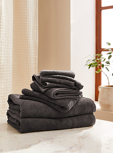 Pure organic cotton towels Set of 6
