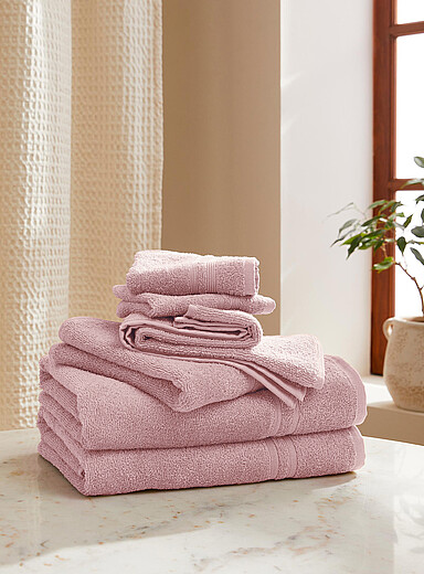 Les serviettes pur coton biologique Ensemble de 6