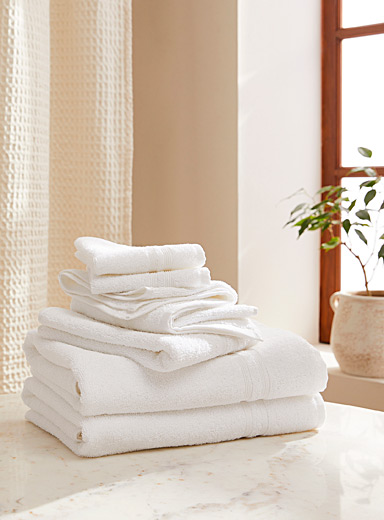 Pure organic cotton towels Set of 6
