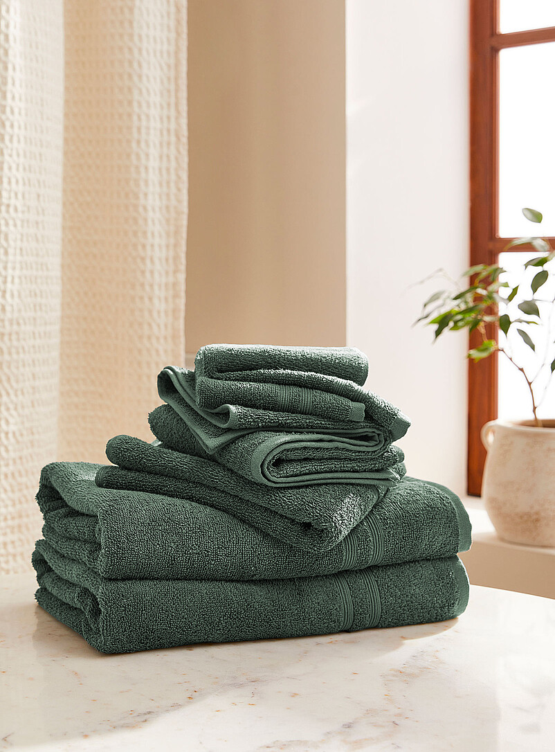 Pure Organic Cotton Towels Set Of 6