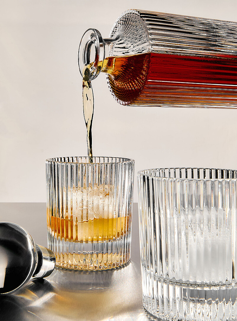 Ribbed carafe product image 3
