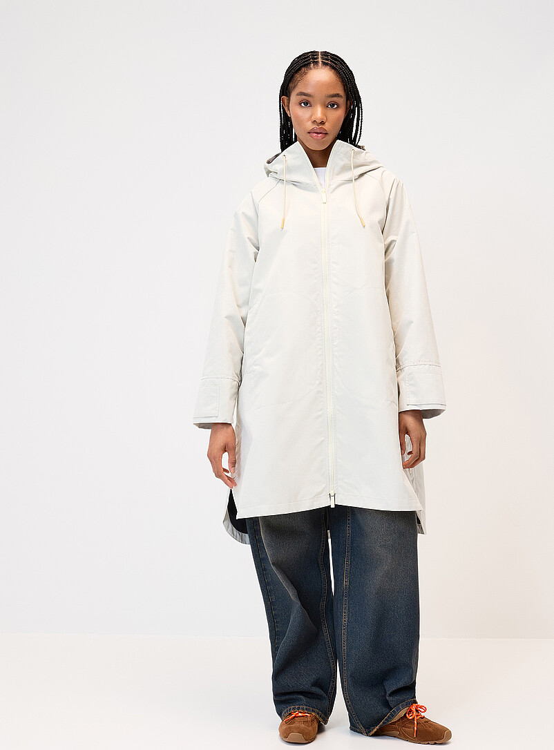 Peachskin Raincoat