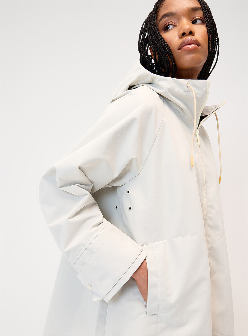 Peachskin raincoat product image 2