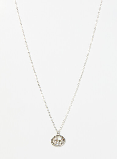 Le collier pendentif logo &eacute;toile