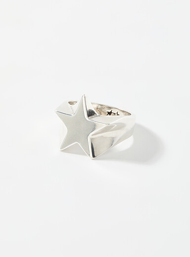 La bague signet &eacute;toile