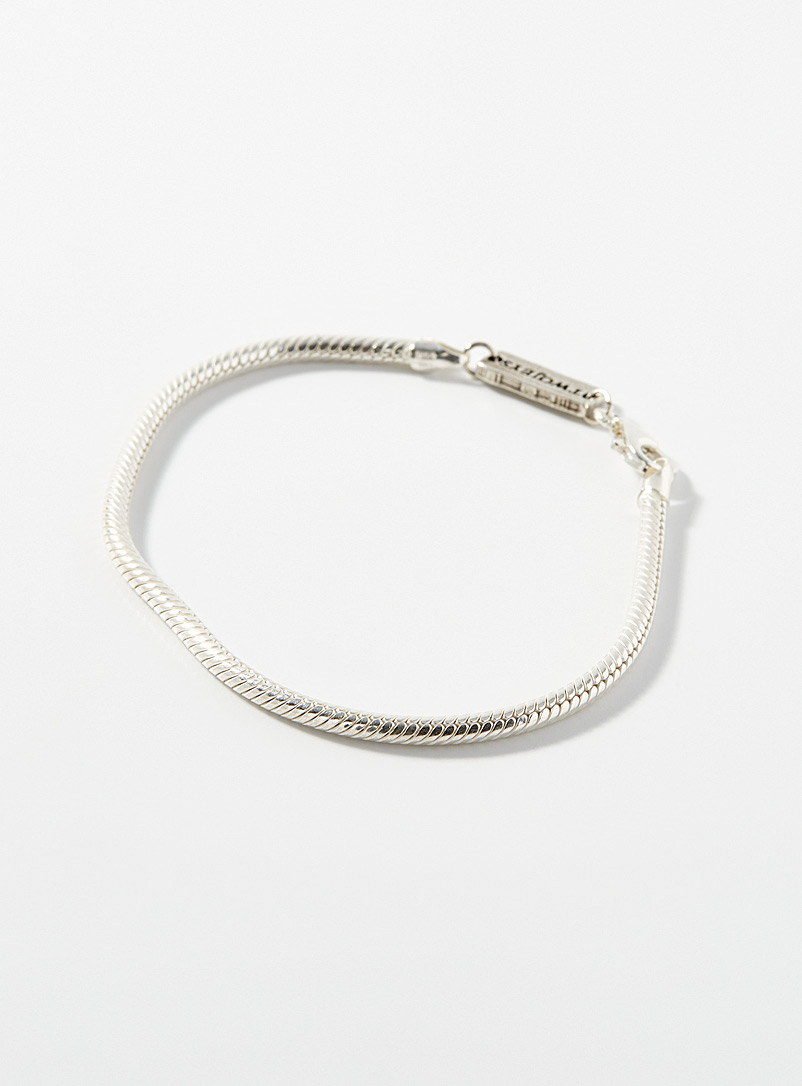 Twojeys Silver Bali bracelet for men