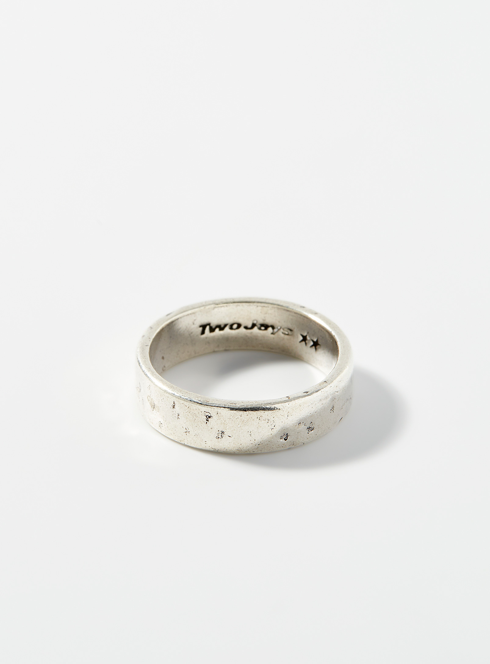 Twojeys - Men's Silver 01 ring