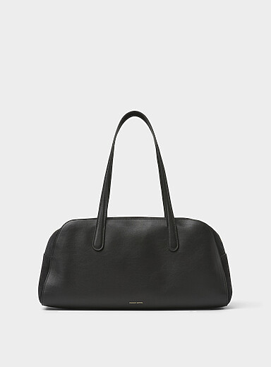 Le sac rectangulaire cuir et su&egrave;de Helios