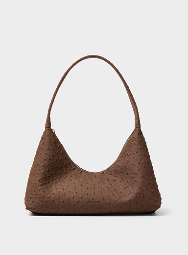 Le sac baguette su&egrave;de textur&eacute; Candy