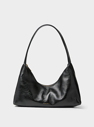 Le sac baguette cuir Candy