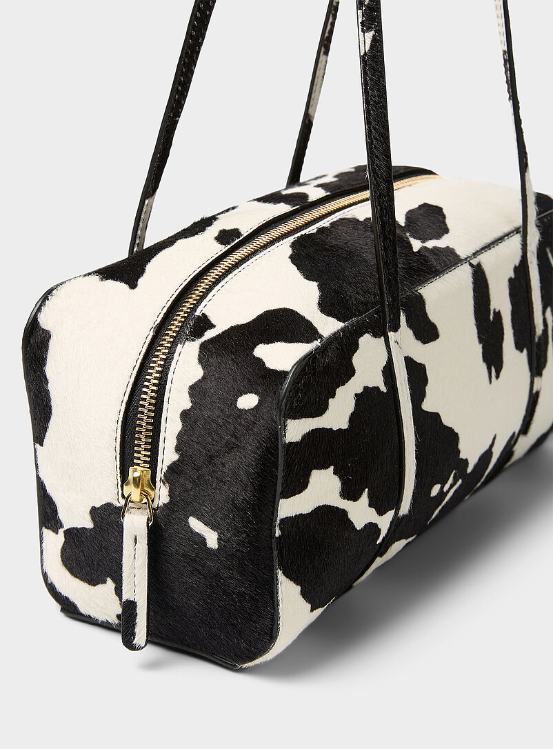 Filo hair-on leather shoulder bag product image 2