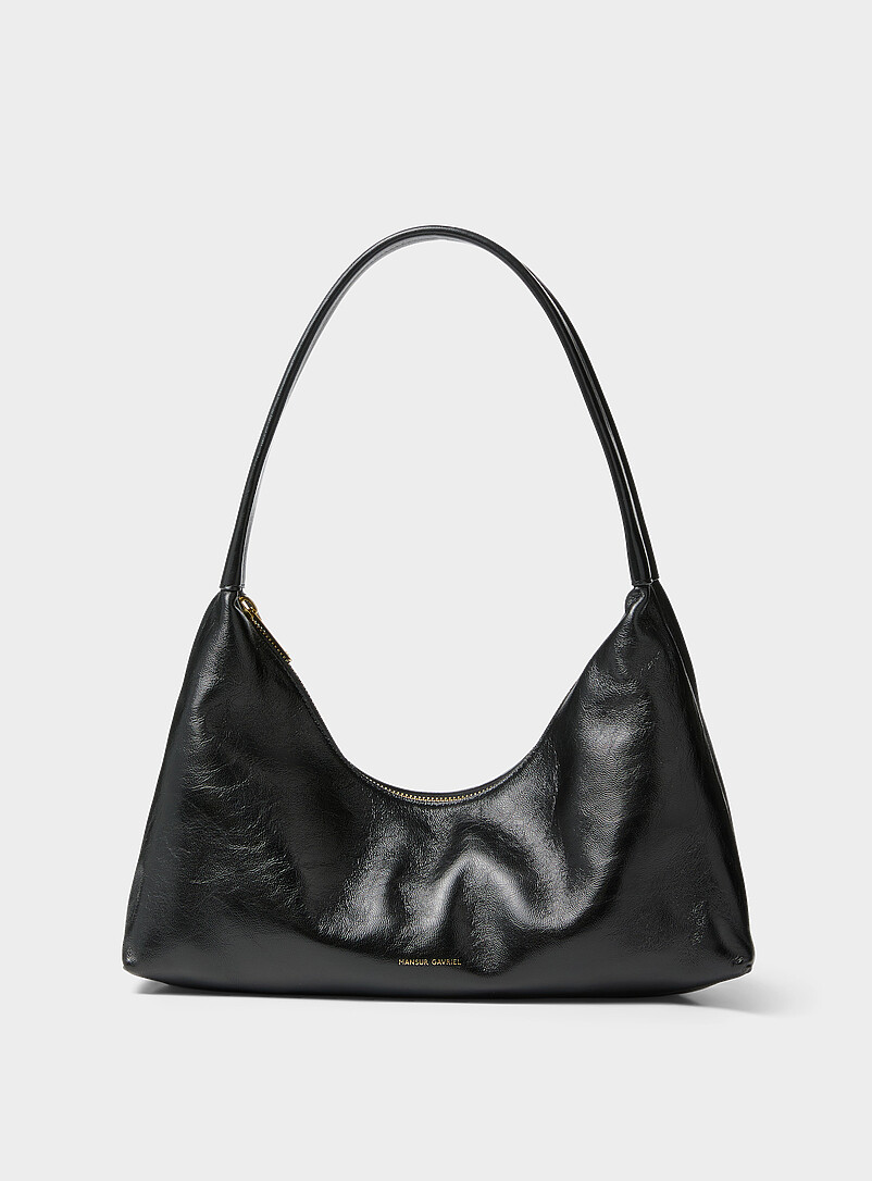 Candy leather baguette bag product image (primary)