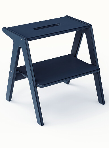 Children's wooden step stool