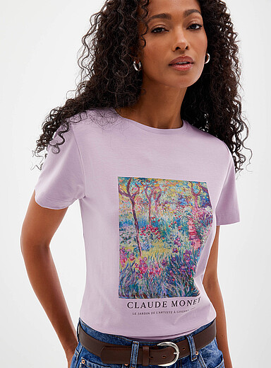 Monet Pima cotton T-shirt <b>A Tribute to Claude Monet Collection</b>
