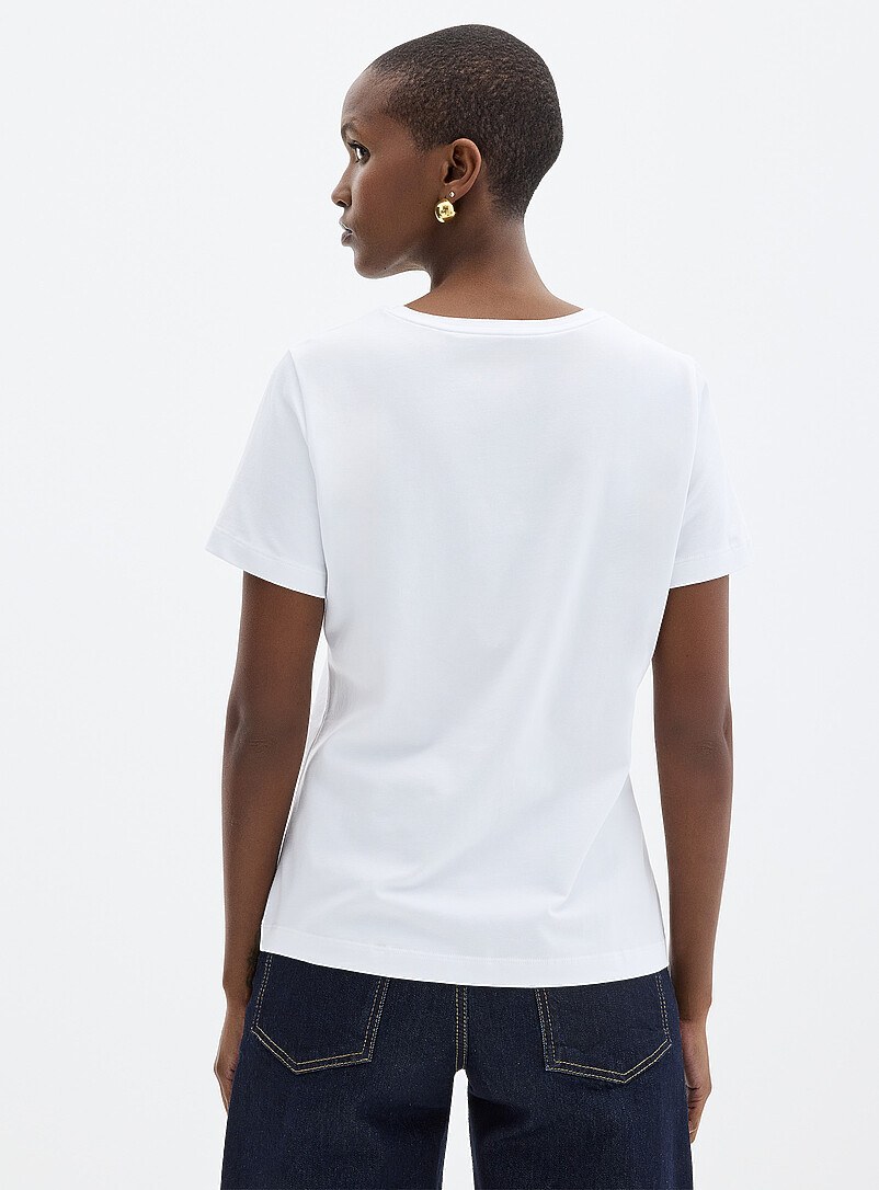 Printed Pima cotton T-shirt product image 2