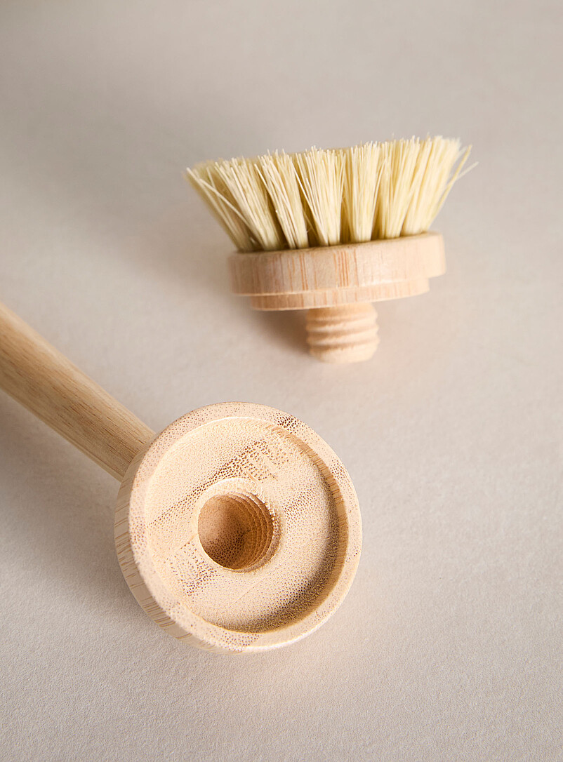 Simons Maison: La brosse &agrave; vaisselle bois et sisal Noir