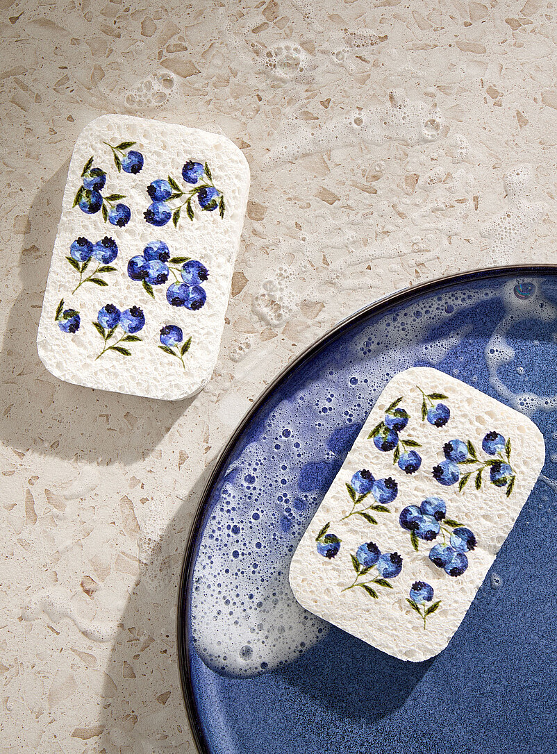 Patterned Sponge Sponge Cloths | Kitchen | Simons Maison