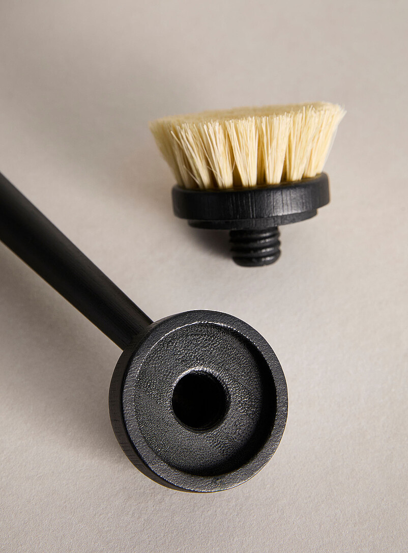 Wood and sisal dish brush product image 2