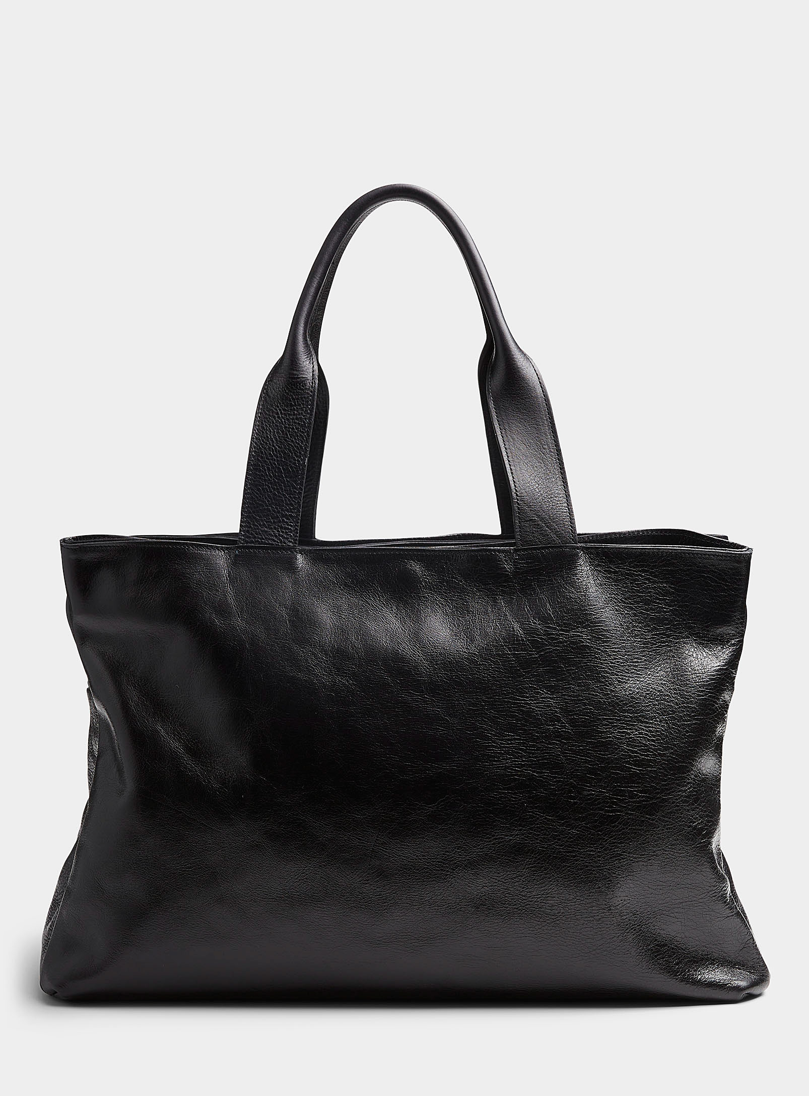 Brussosa - Men's Robin supple leather weekend bag