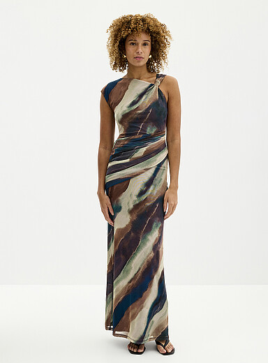 Ever New: La longue robe filet col asym&eacute;trique Karina Assorti pour femme