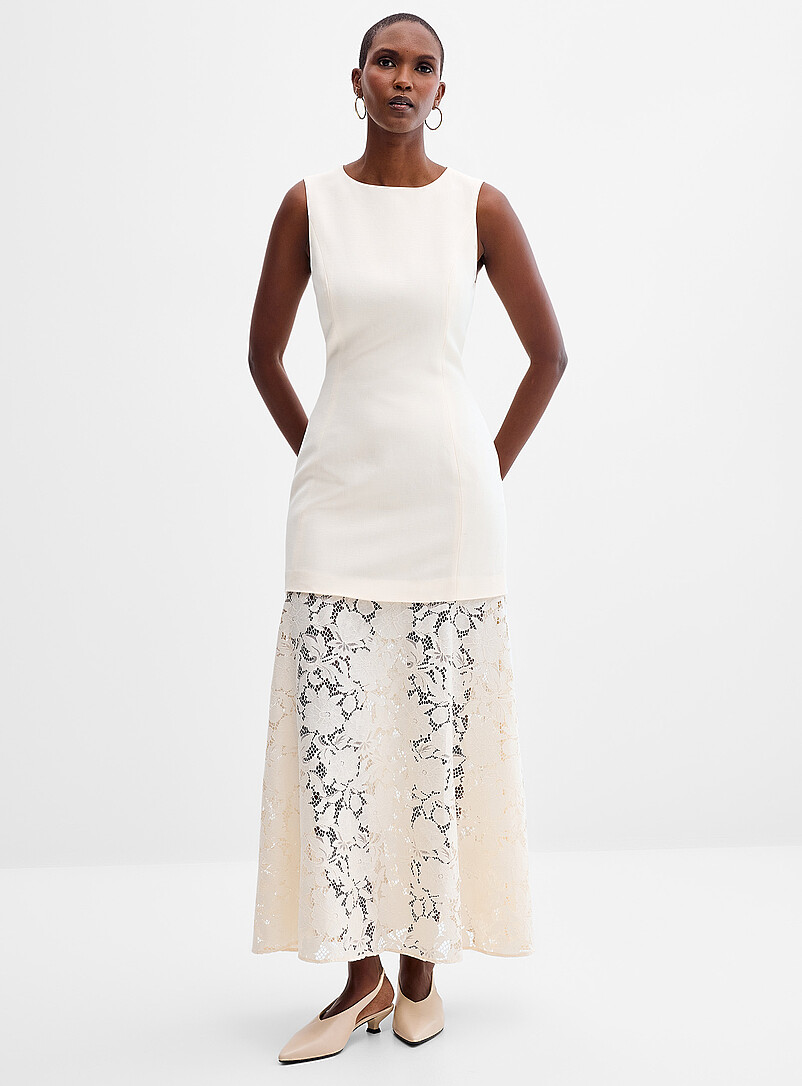 Joan romantic lace tiered dress product image 2