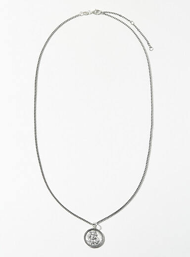 Saint Christopher medallion chain