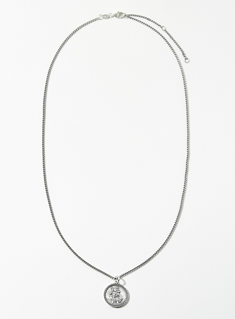 Saint Christopher Medallion Chain