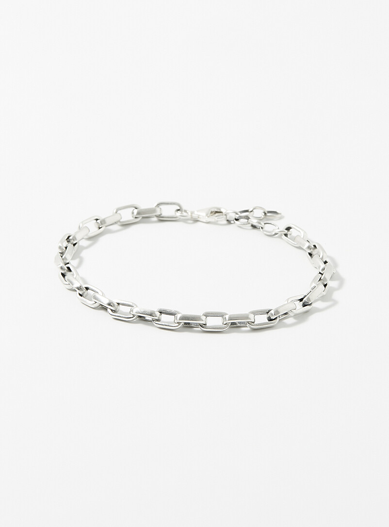 Reaction Solid Link Bracelet