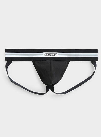 Varsity stripe jockstrap Cotton