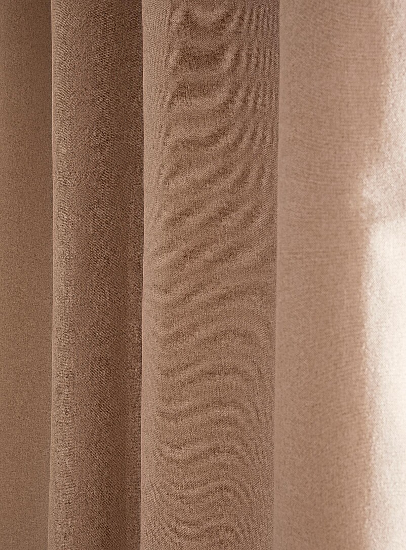 Simons Maison Sand Speckled blackout curtain <b>Single panel</b> 130 x 220&nbsp;cm
