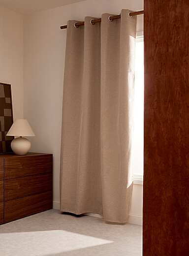 Speckled blackout curtain <b>One panel</b> 130 x 220&nbsp;cm