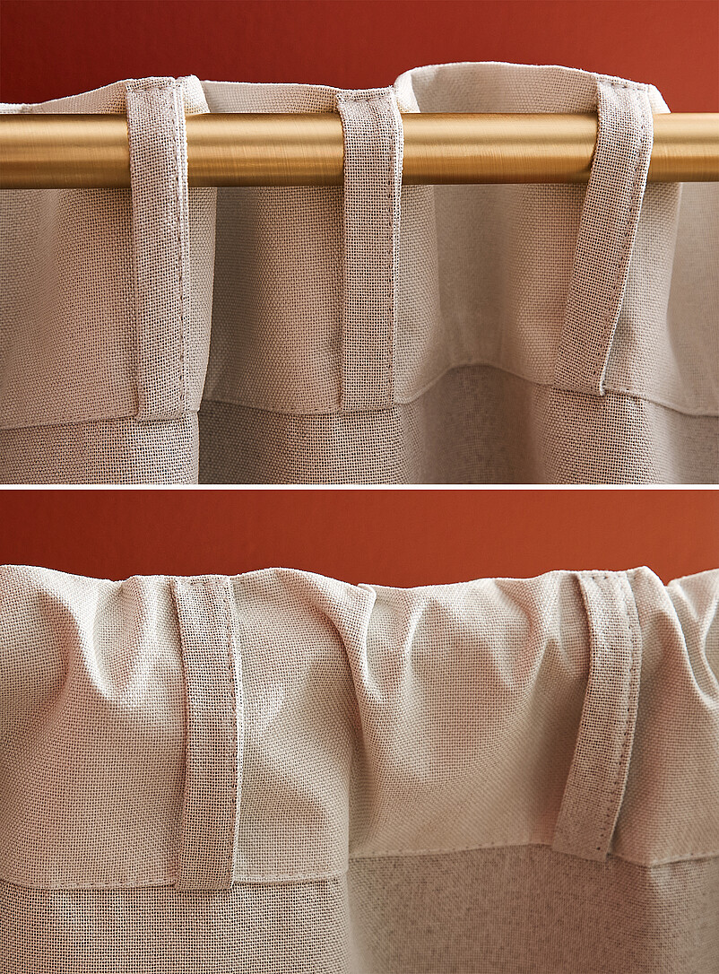 Minimalist blackout curtains Two panels 140 x 220 cm product image 3