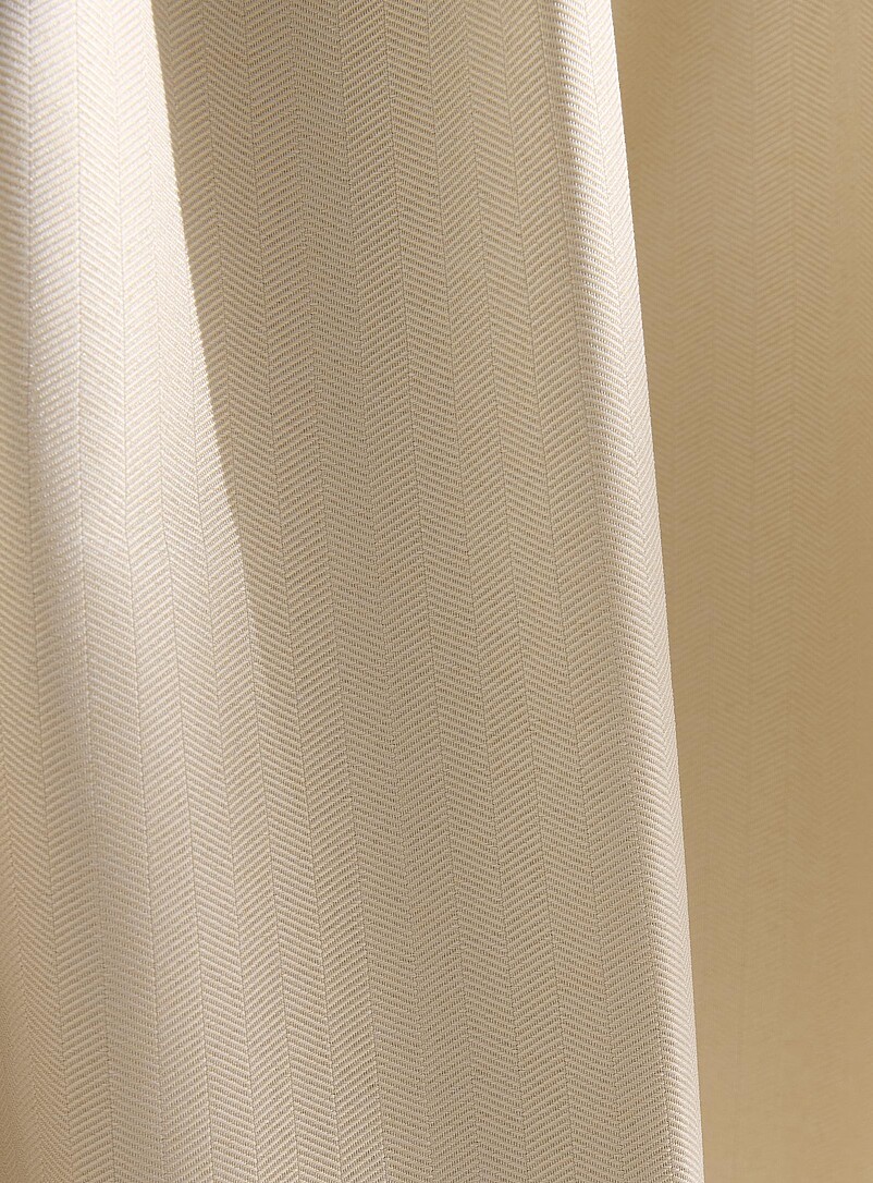 Chevron pattern blackout curtain One panel 135 x 220 product image 2