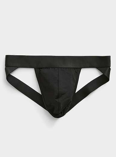 Le slip suspensoir uni Lyocell
