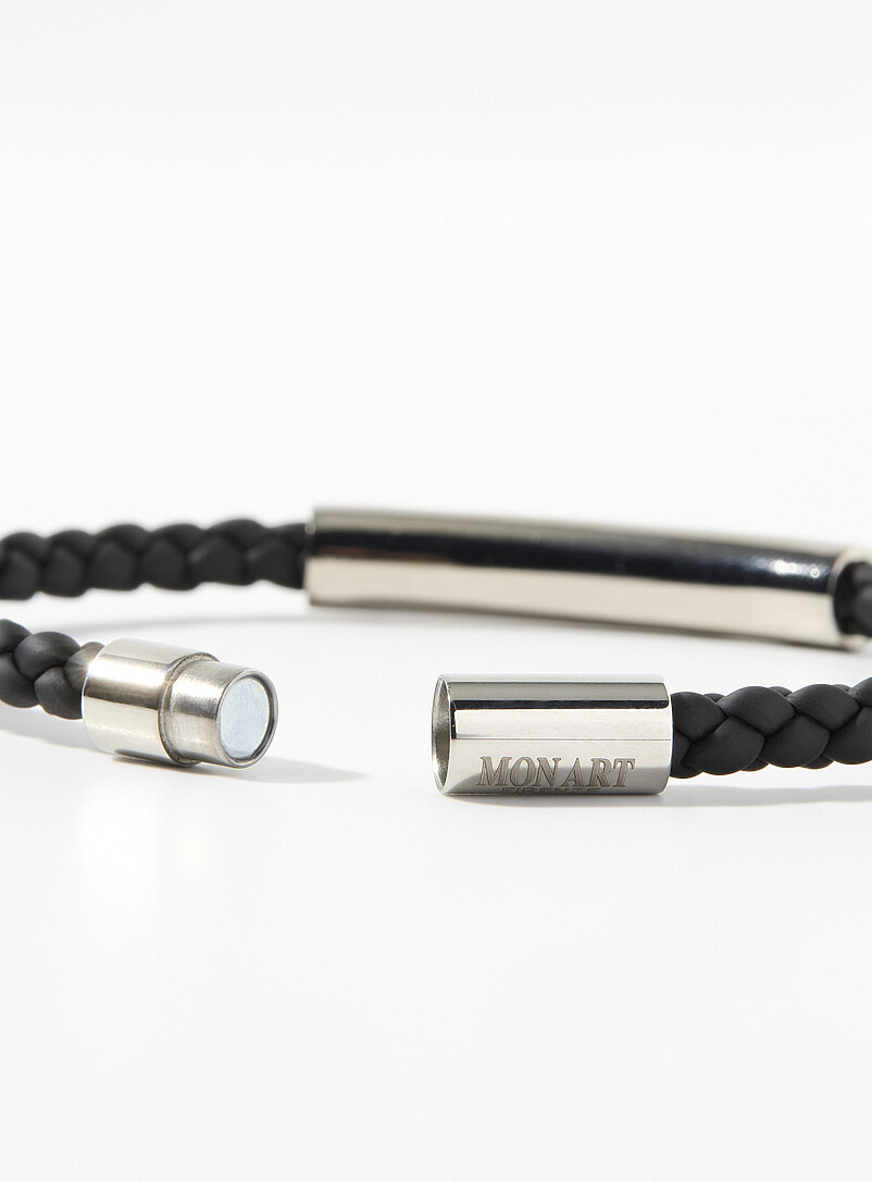 Metallic-accent braided bracelet product image 2